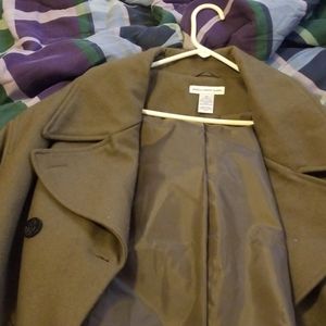 Pea coat Jessica London sz 32, size 24 shorts pink